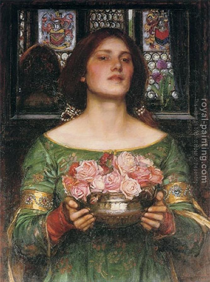 John William Waterhouse : Gather Ye Rosebuds while ye may